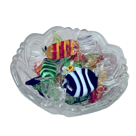 Vintage Murano Glass Candy Set - Picture 4 of 6